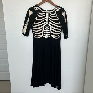 Unique Vintage skeleton dress